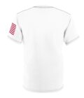 Unisex MAGA Tee - Black Power for Trump - American Flag Design - Image 2