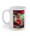 Novelty 11oz Mug - Chef Design Featuring McDonald Trump