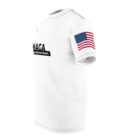 Unisex MAGA Tee - Black Power for Trump - American Flag Design - Image 3