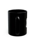 Funny Black Coffee Mug - 'My Daily Routine: Smoking Grass Ass' - Perfect Gift for Cannabis Lovers - Image 4
