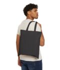 Einstein Cannabis Cotton Canvas Tote Bag - Eco-Friendly & Fun Tote for Stoner Gifts - Image 4