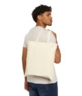 Lost in Thought Cotton Canvas Tote Bag - Eco-Friendly, Reusable Shopping Bag - Image 4