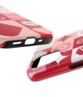 Romantic Love Phone Case – Kiss & Heart Design for Valentine's Day - Image 3