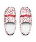 Funny Hot Chili Men's Indoor Slippers - Cozy Comfort for Foodies