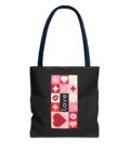 Love Kiss Heart Tote Bag - Perfect for Valentine's Day & Everyday Use - Image 17