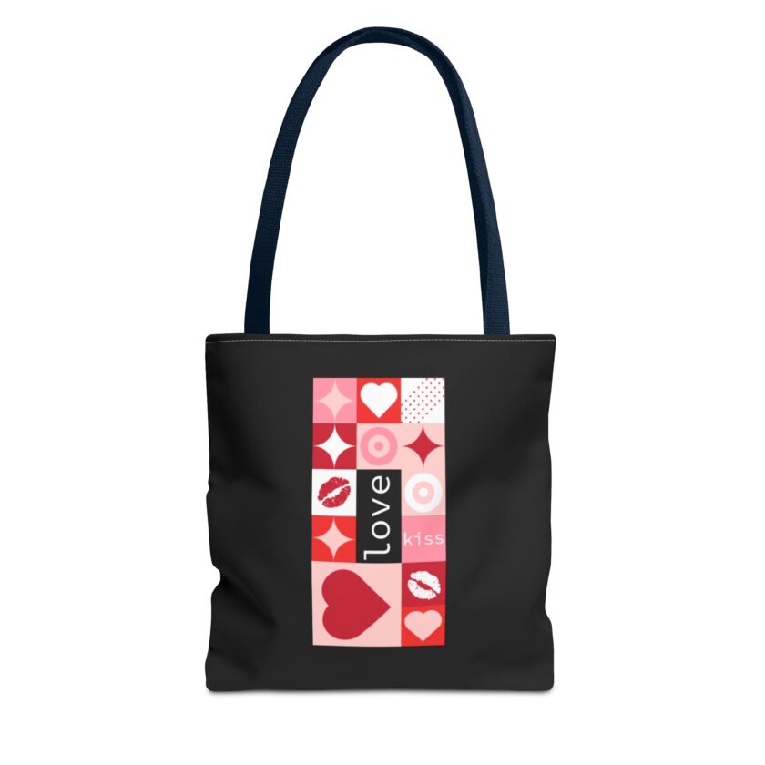 Love Kiss Heart Tote Bag - Perfect for Valentine's Day & Everyday Use - Image 17