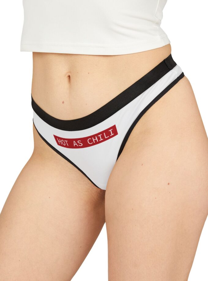 Hot as Chili Women's Thongs - Playful & Sassy Underwear for Everyday Fun