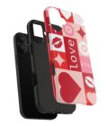 Romantic Love Phone Case – Kiss & Heart Design for Valentine's Day - Image 36