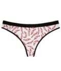 Spicy Chili Women's Thongs - Fun & Playful Underwear