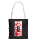 Love Kiss Heart Tote Bag - Perfect for Valentine's Day & Everyday Use - Image 9