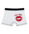 Kiss Here Men's Boxers - Fun and Flirty Underwear for Everyday Comfort