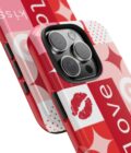 Romantic Love Phone Case – Kiss & Heart Design for Valentine's Day - Image 26