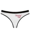 Valentine's Gift Women's Thongs - Cute & Comfortable Lingerie for Romantic Occasions