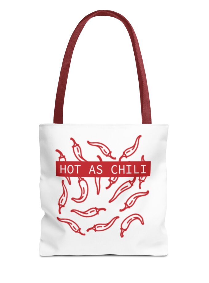Hot as Chili Tote Bag - Fun & Stylish Grocery or Beach Companion