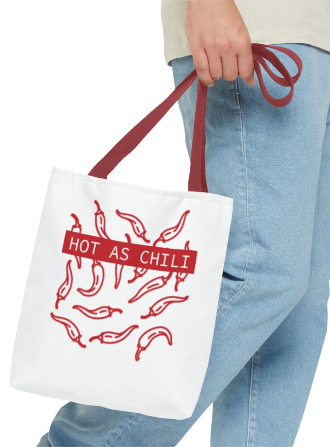Hot as Chili Tote Bag - Fun & Stylish Grocery or Beach Companion