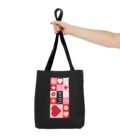 Love Kiss Heart Tote Bag - Perfect for Valentine's Day & Everyday Use - Image 4
