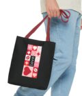 Love Kiss Heart Tote Bag - Perfect for Valentine's Day & Everyday Use - Image 7