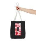 Love Kiss Heart Tote Bag - Perfect for Valentine's Day & Everyday Use - Image 12