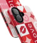 Romantic Love Phone Case – Kiss & Heart Design for Valentine's Day - Image 32
