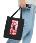 Love Kiss Heart Tote Bag - Perfect for Valentine's Day & Everyday Use - Image 3