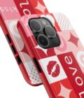 Romantic Love Phone Case – Kiss & Heart Design for Valentine's Day - Image 22