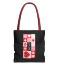 Love Kiss Heart Tote Bag - Perfect for Valentine's Day & Everyday Use - Image 5