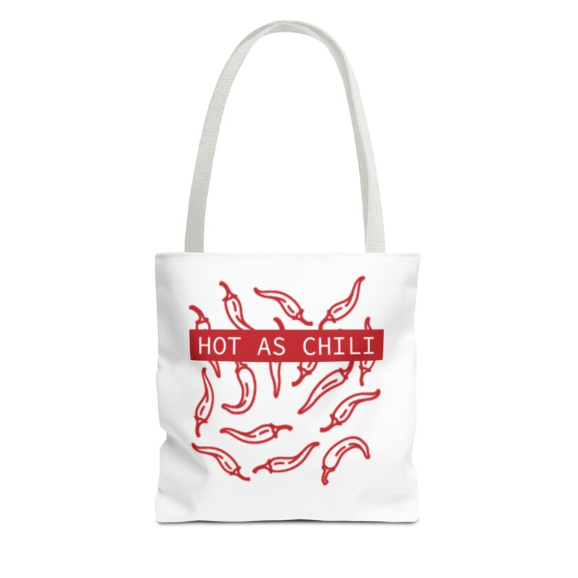 Hot as Chili Tote Bag - Fun & Stylish Grocery or Beach Companion - Image 9