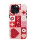 Romantic Love Phone Case – Kiss & Heart Design for Valentine's Day - Image 21