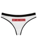 Hot as Chili Women's Thongs - Playful & Sassy Underwear for Everyday Fun