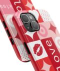 Romantic Love Phone Case – Kiss & Heart Design for Valentine's Day - Image 2