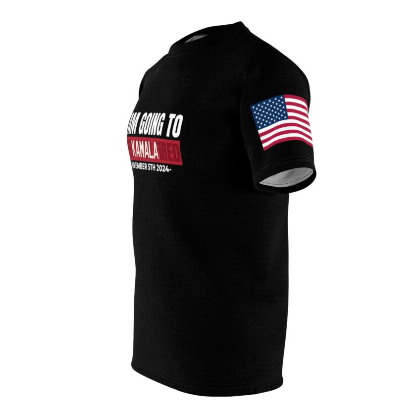 Unisex Political Statement Tee with American Flag - Image 3