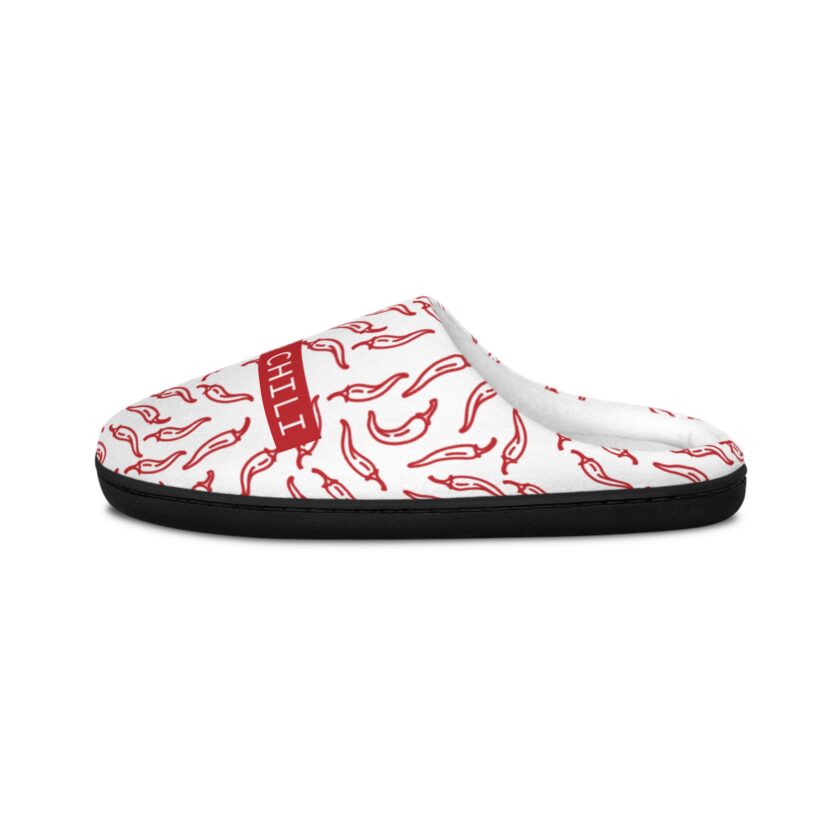 Funny Hot Chili Men's Indoor Slippers - Cozy Comfort for Foodies - Image 4
