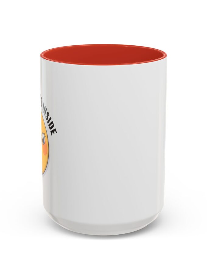 Cheerful Emoji Accent Coffee Mug - Perfect for Daily Motivation