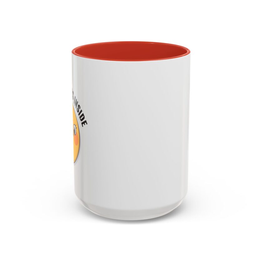 Cheerful Emoji Accent Coffee Mug - Perfect for Daily Motivation - Image 5