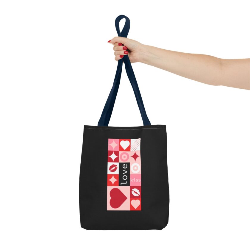 Love Kiss Heart Tote Bag - Perfect for Valentine's Day & Everyday Use - Image 20