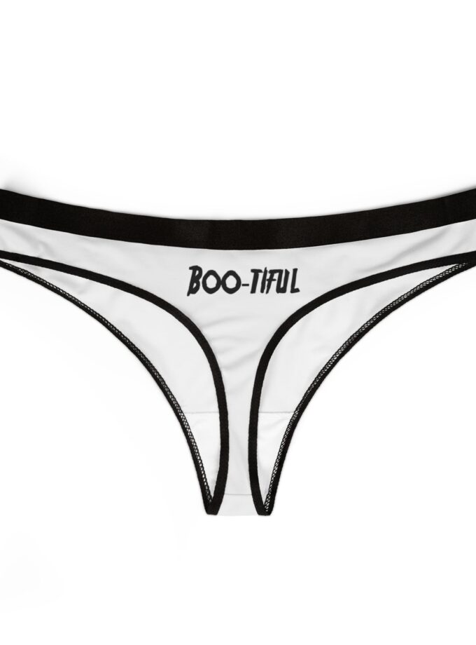 Boo-tiful Women's Thongs - Comfortable & Stylish Lingerie for Halloween