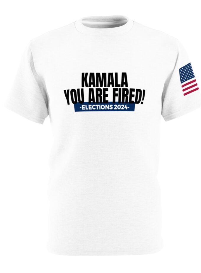 "Kamala You Are Fired!" 2024 Election Unisex Cut & Sew Shirt