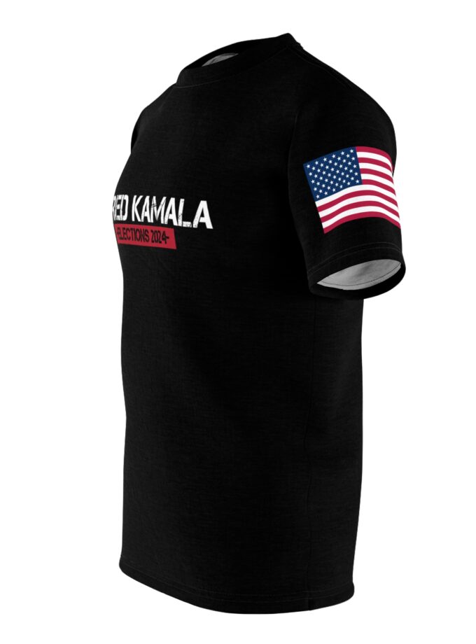 I Fired Kamala Unisex Cut & Sew Tee - Shirt with USA Flag