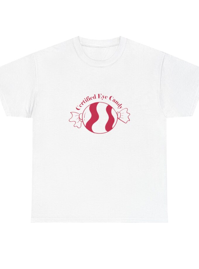 Certified Eye Candy Unisex Heavy Cotton Tee - Sweet and Fun T-Shirt for Casual Outings