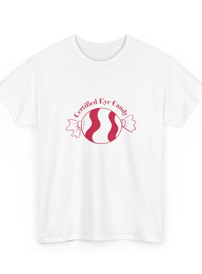Certified Eye Candy Unisex Heavy Cotton Tee - Sweet and Fun T-Shirt for Casual Outings