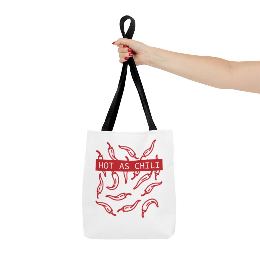 Hot as Chili Tote Bag - Fun & Stylish Grocery or Beach Companion - Image 4