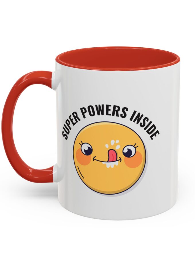 Cheerful Emoji Accent Coffee Mug - Perfect for Daily Motivation