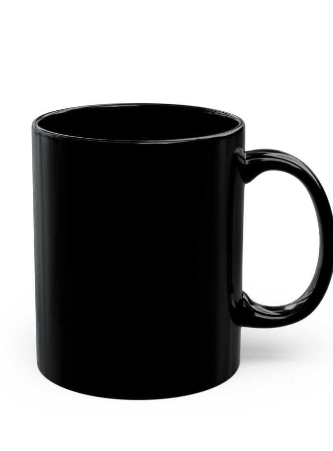 Funny Black Coffee Mug - 'My Daily Routine: Smoking Grass Ass' - Perfect Gift for Cannabis Lovers