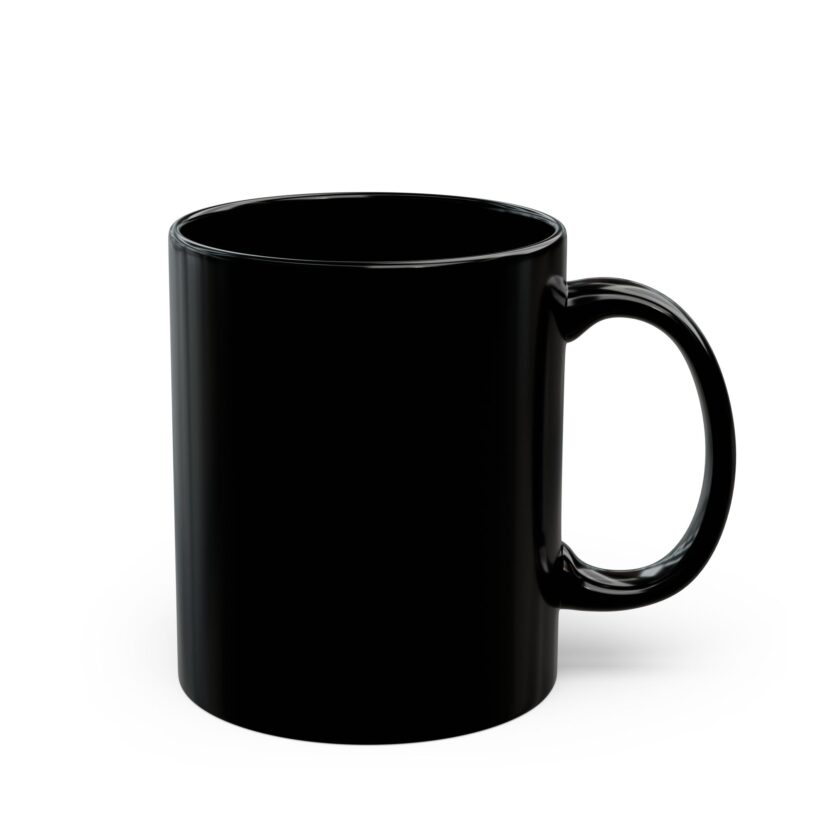 Funny Black Coffee Mug - 'My Daily Routine: Smoking Grass Ass' - Perfect Gift for Cannabis Lovers - Image 3