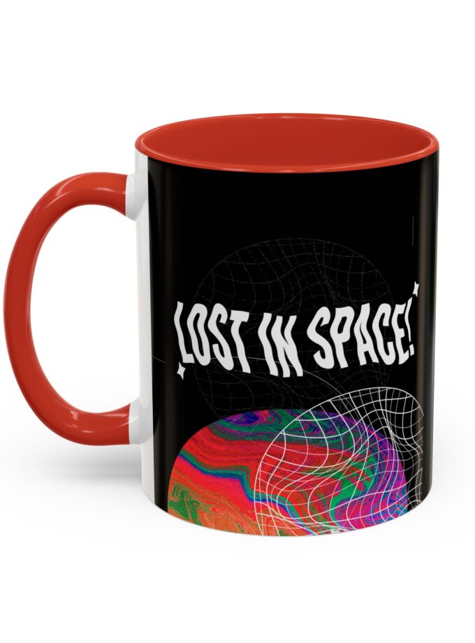 Colorful Accent Coffee Mug - Perfect for Space Lovers