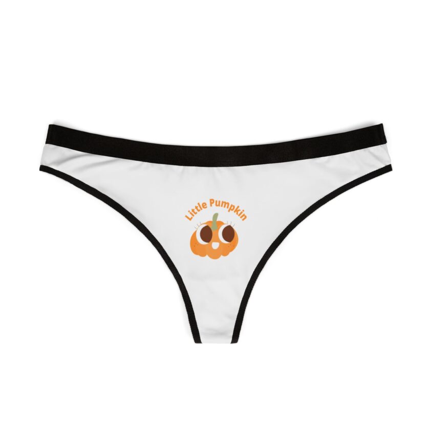 Halloween Little Pumpkin Women's Thongs