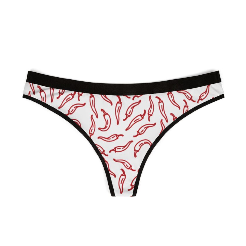 Spicy Chili Women's Thongs - Fun & Playful Underwear