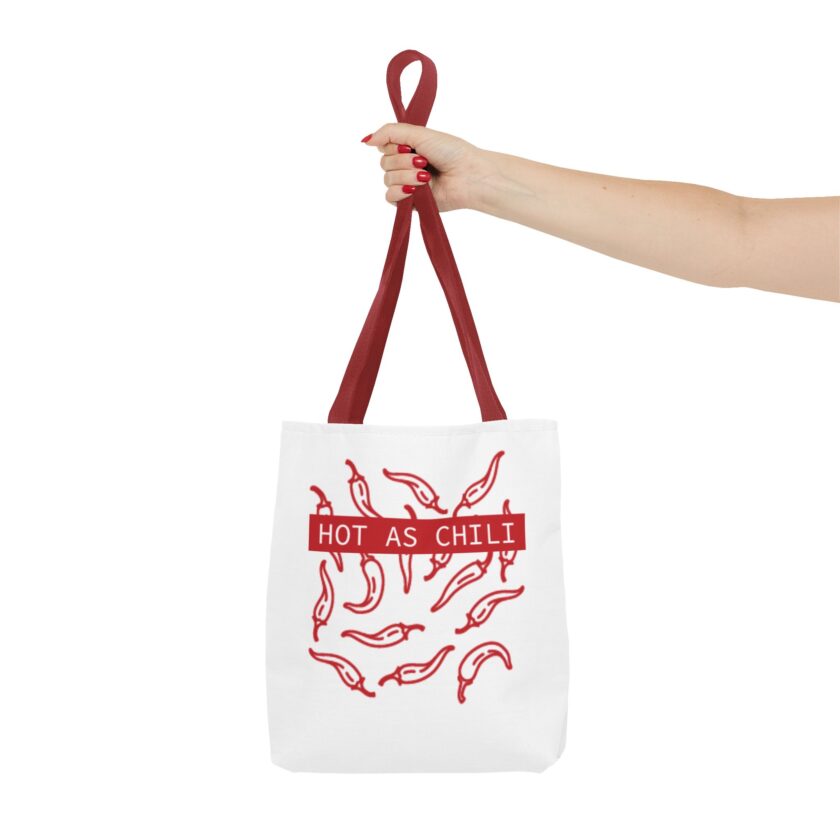 Hot as Chili Tote Bag - Fun & Stylish Grocery or Beach Companion - Image 8