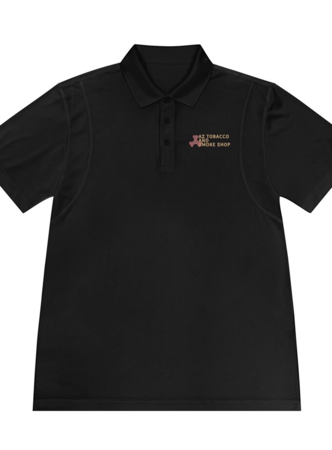 Men's Sport Polo Shirt - Tobacco Smoke Shop Logo - Casual & Stylish Outdoor Attire