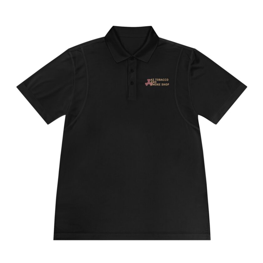 Men's Sport Polo Shirt - Tobacco Smoke Shop Logo - Casual & Stylish Outdoor Attire